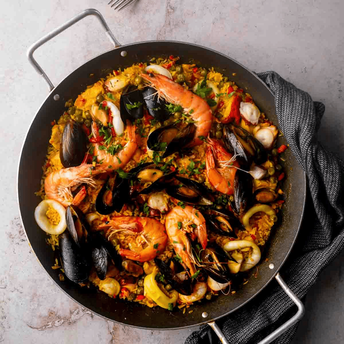 Paella de Marisco — Tapería La Mina Benidorm